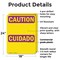 Signmission Radiation & Laser Sign, 24 in H x 18 in W, Plastic, Rectangle OS-2PACK-CR-P-1824-L-10162 - alternate 4